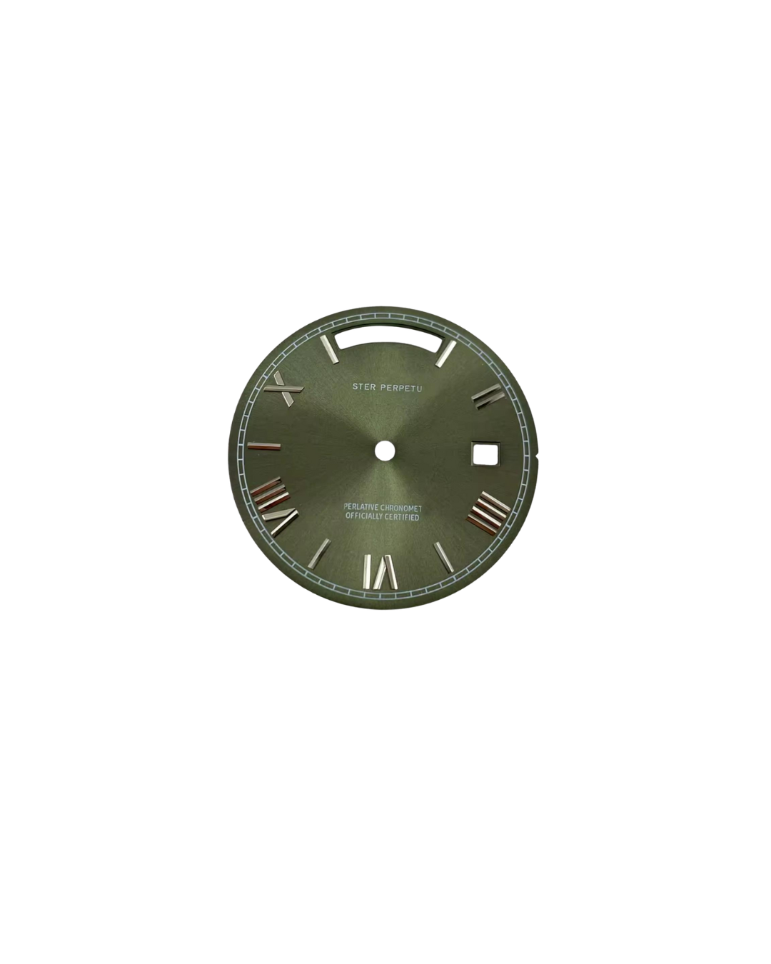 green dial