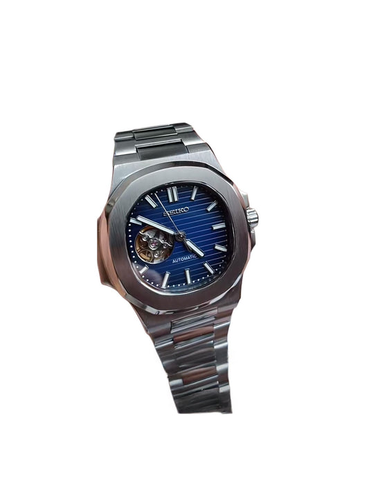 Navy Blue Open Heart